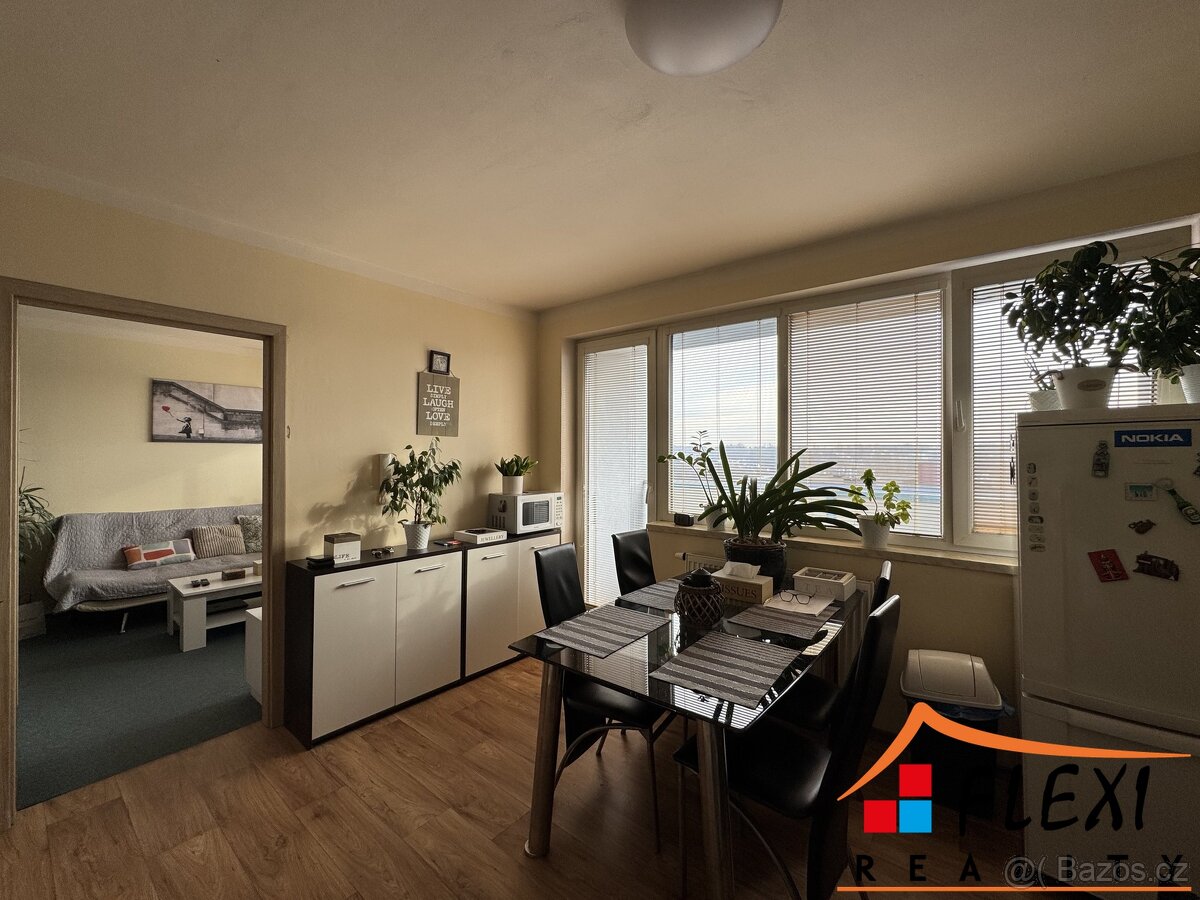 Pronájem částečně zařízeného bytu 1+1 s lodžií, 48m², Moravs - 5