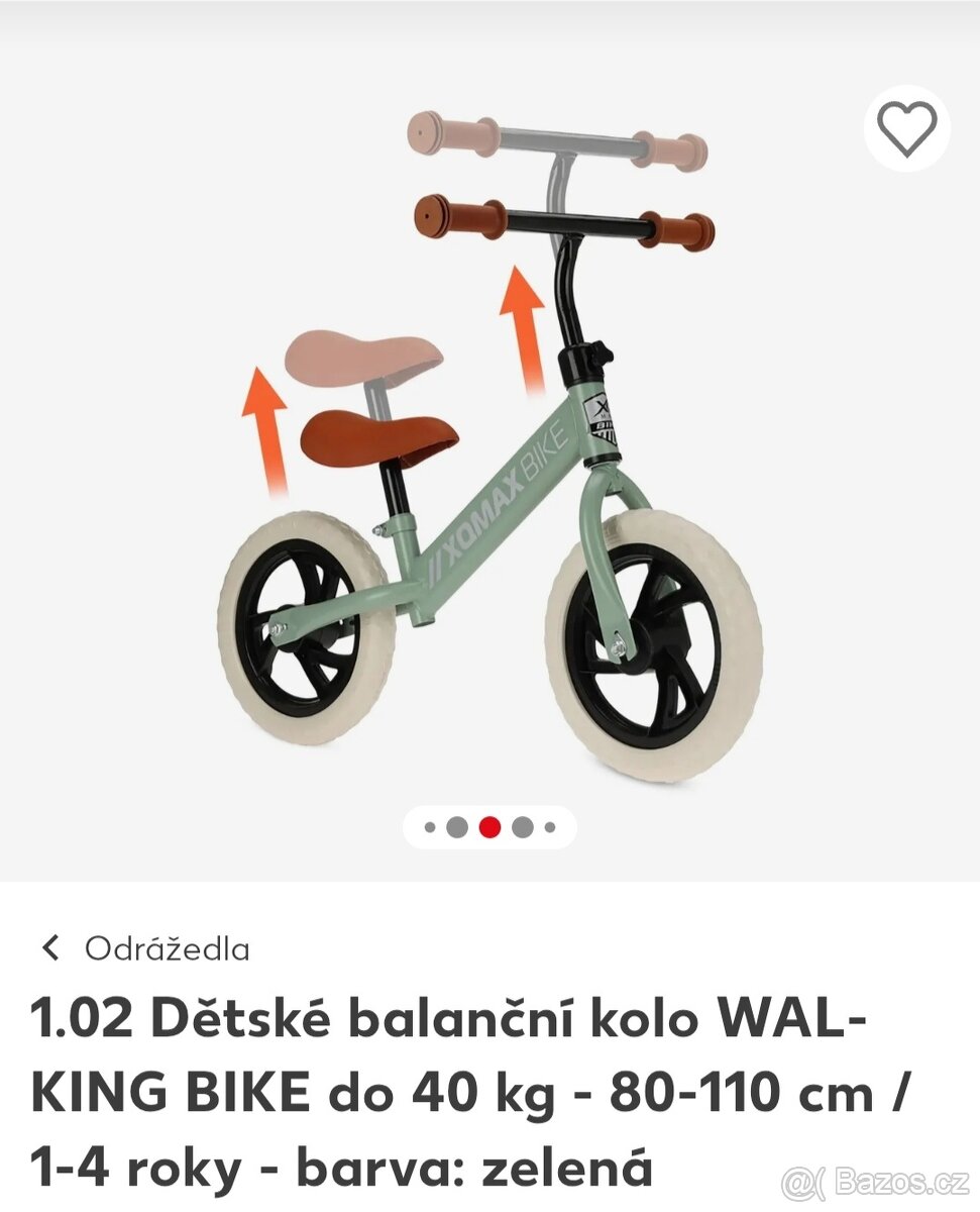 Odrážedlo - dětské balanční kolo - 5