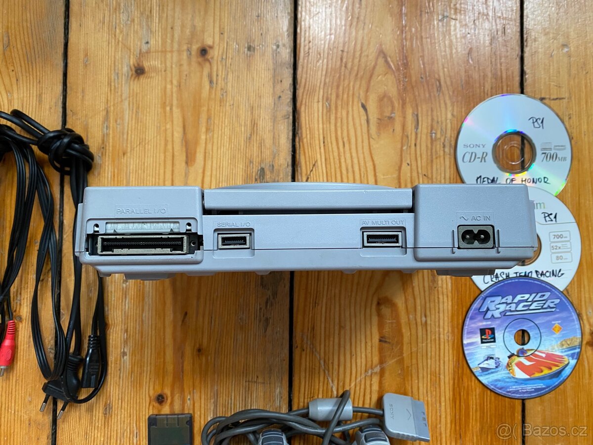 PlayStation 1 PS1 konzole 3x hra Originál Sony - 5
