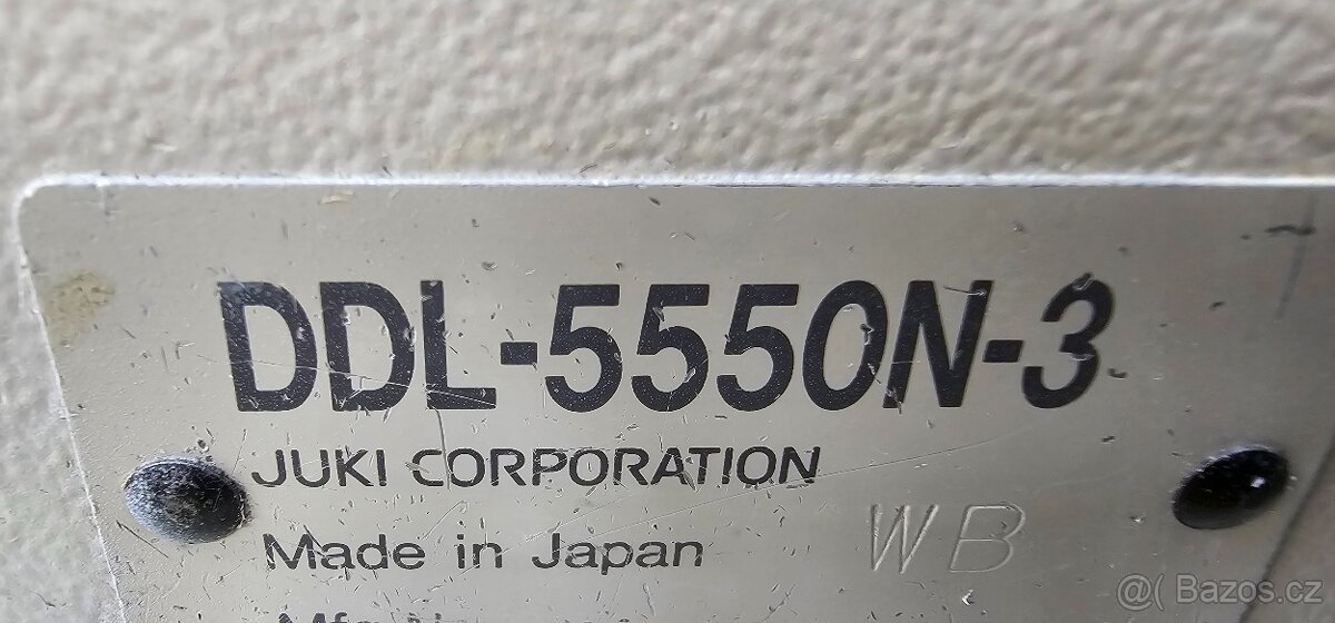 šicí stroj JUKI DDL-5550N-3 - 5