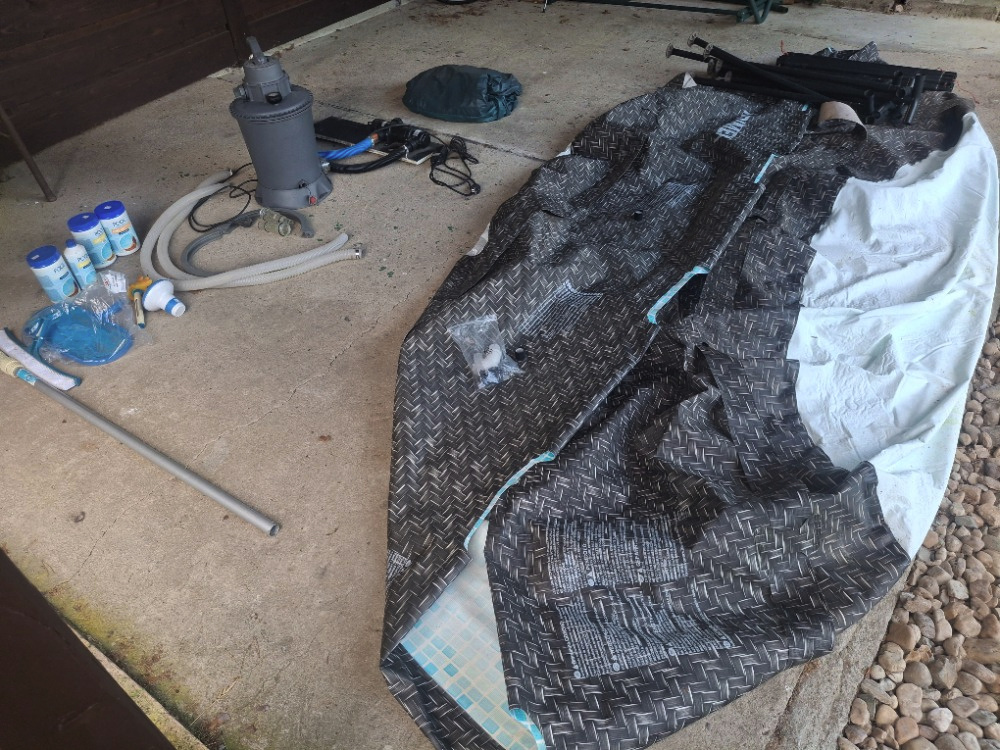 bazen 3,05 x 091 +filtr+UV+přisl. - 5