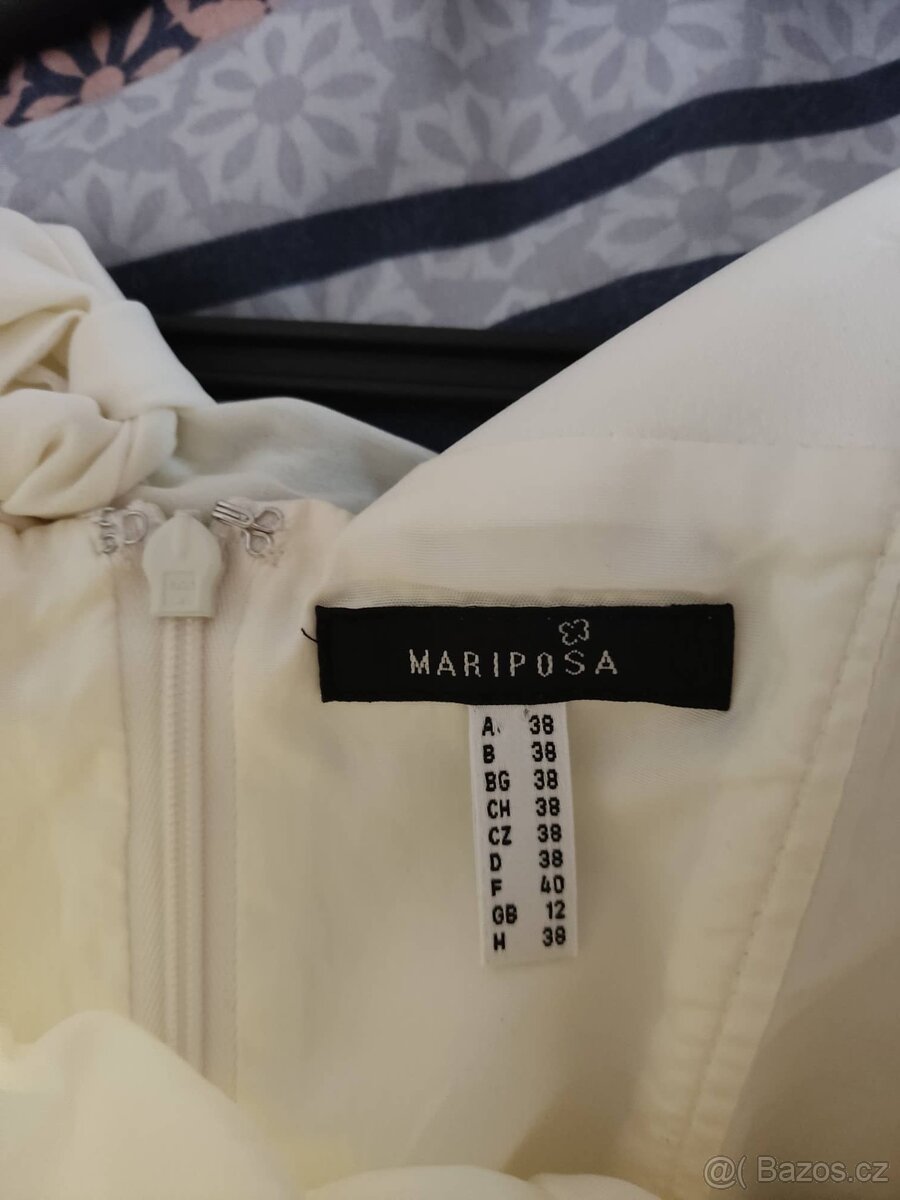 Luxusní společenské šaty vel.38 - 5