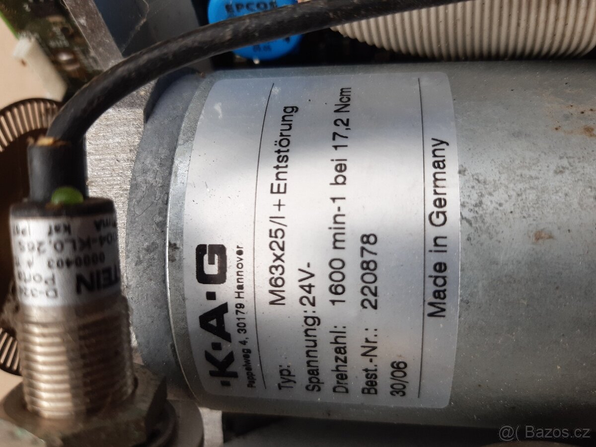 Silný motorek na gril 24V - 5