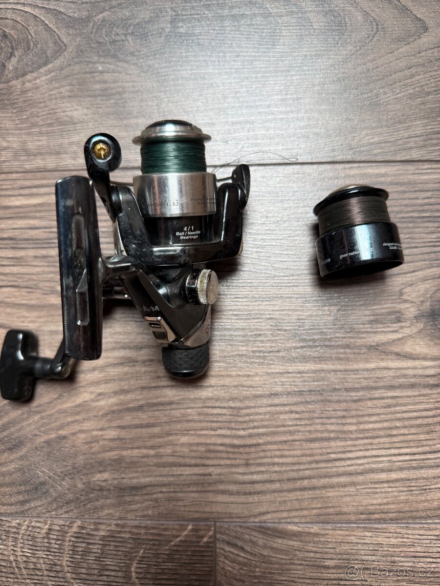 Naviják DAM Quick 520 + cívky - 5