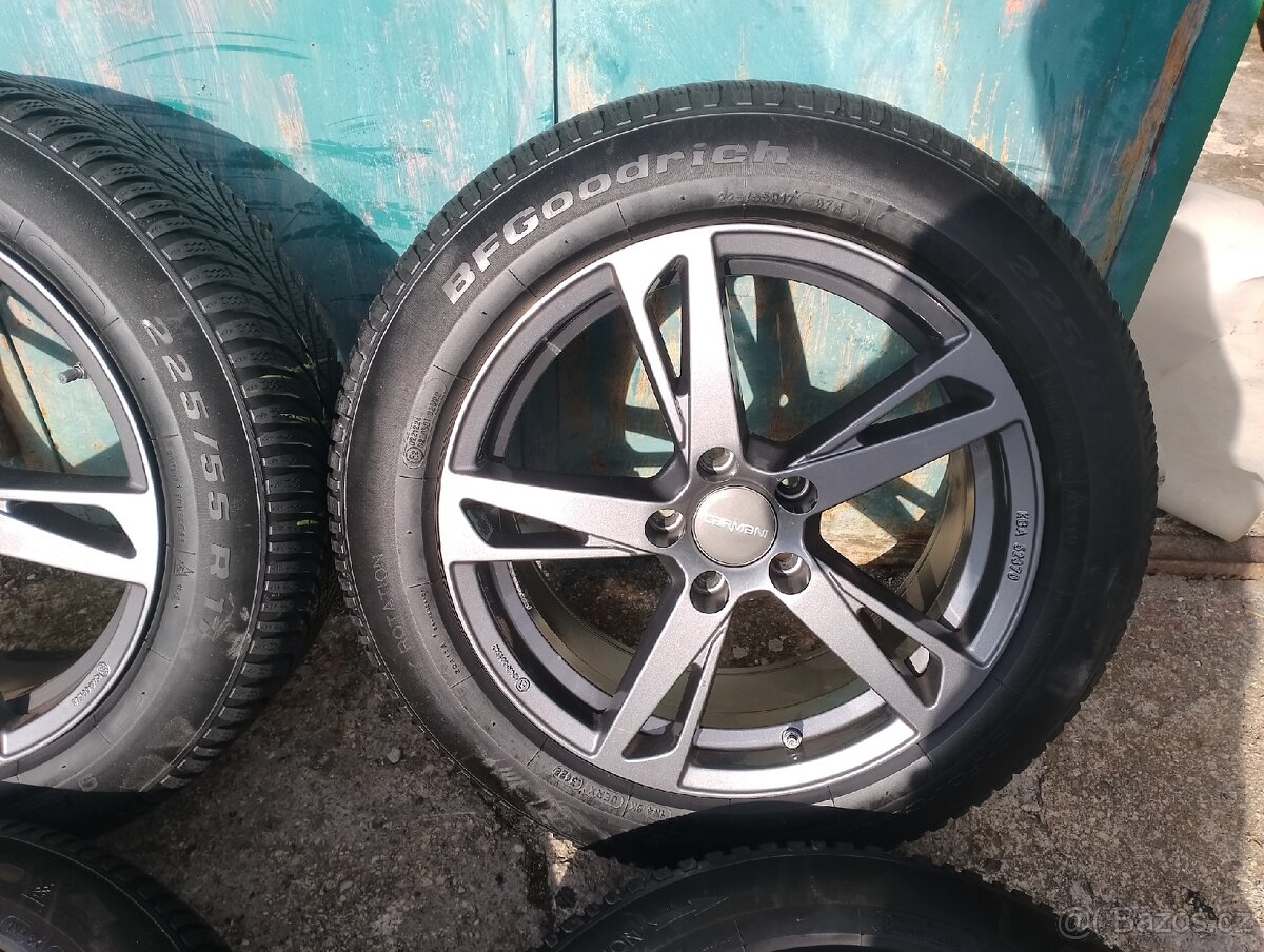 17" 5x112 CARMANI 225/55 R17 - 5