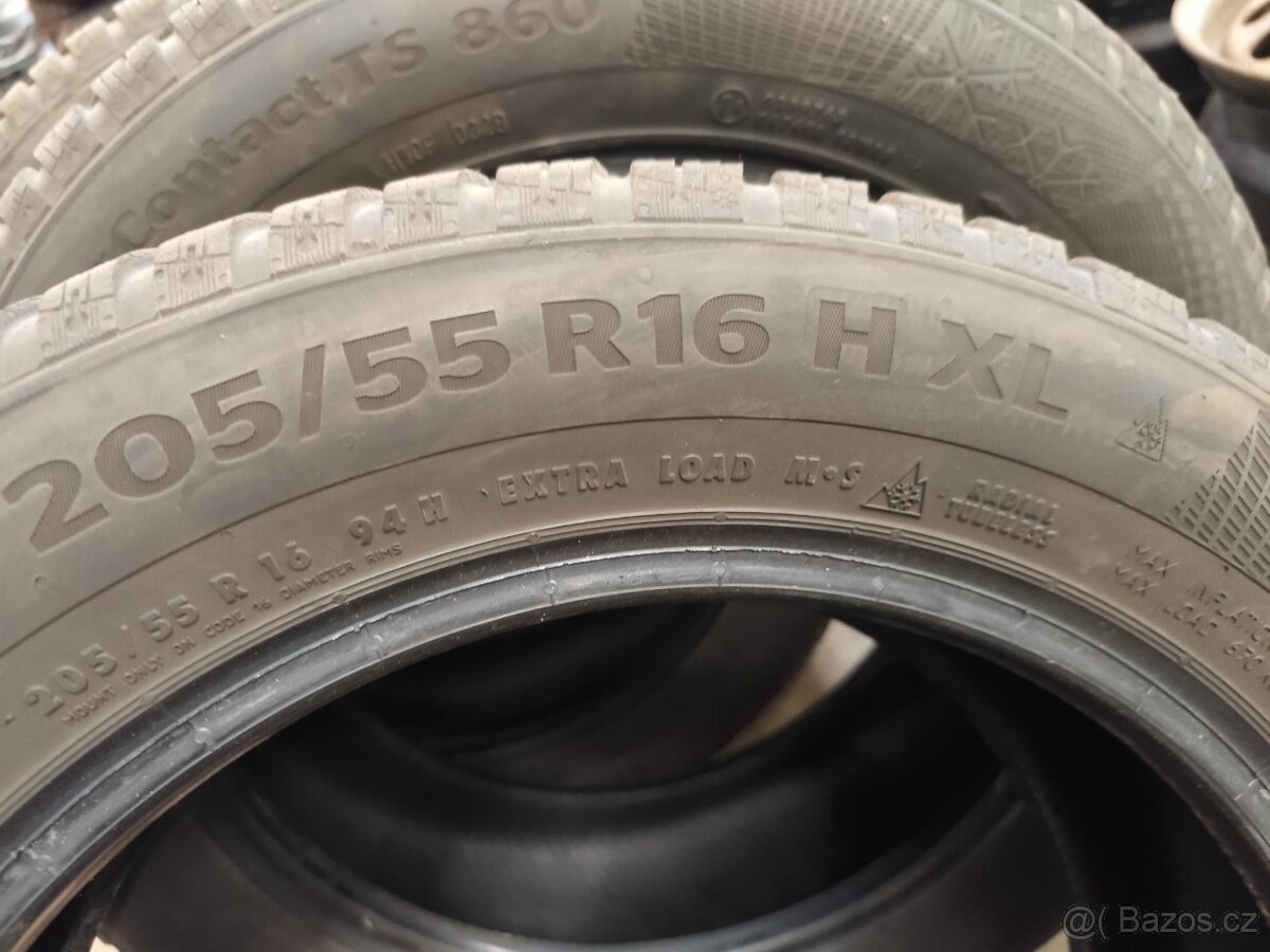 205/55 R16 XL Continental TS860 Zimní - 5