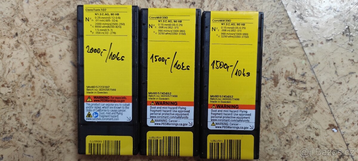 Výměnné břitové destičky - 5