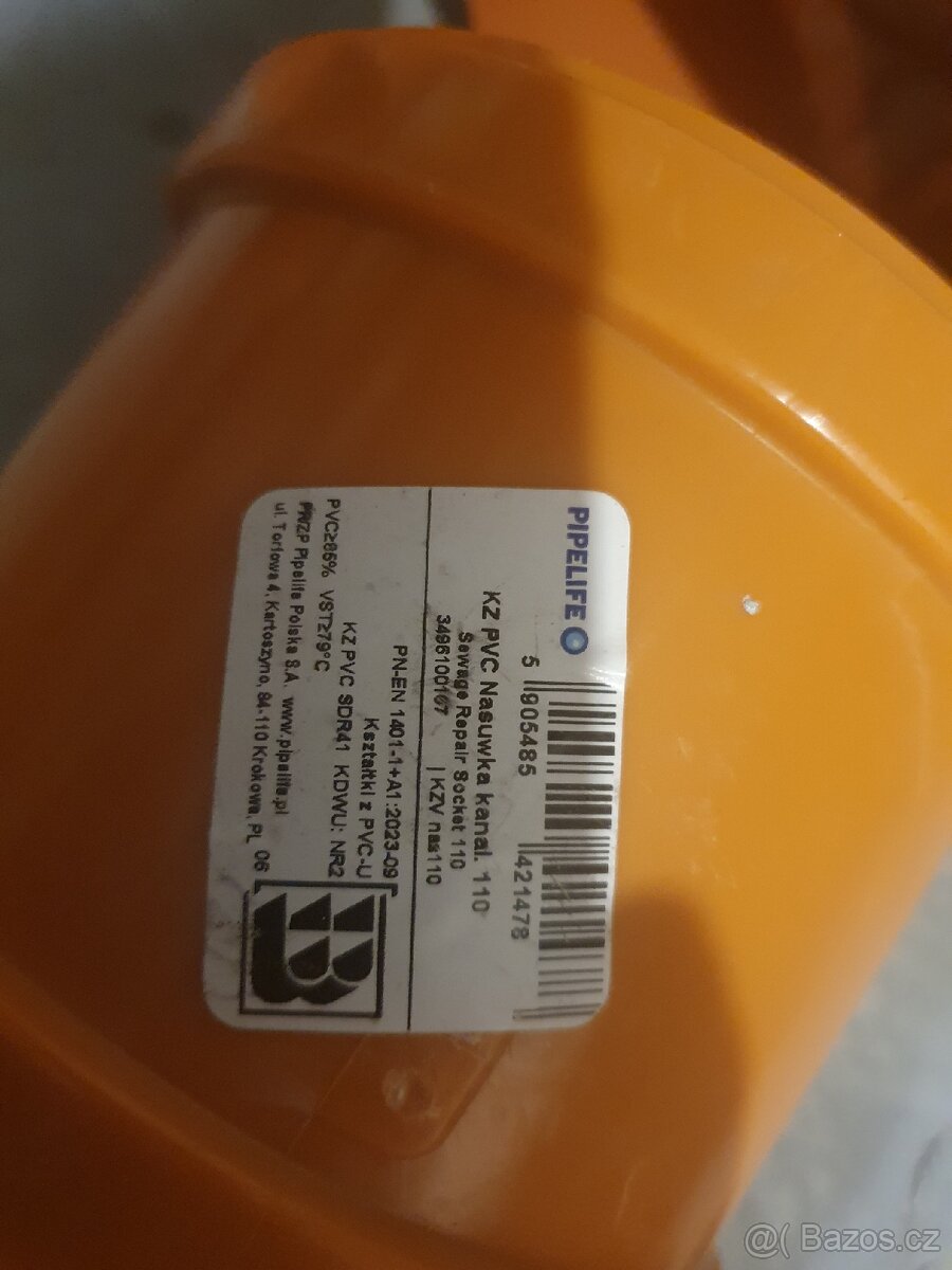 KG trubky a kolena – průměr 110 mm (nové) - 5