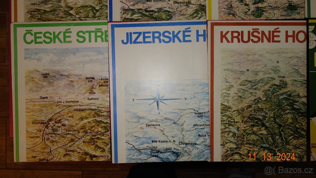 SEVEROČESKÝ KRAJ SOUBOR MAP - 5