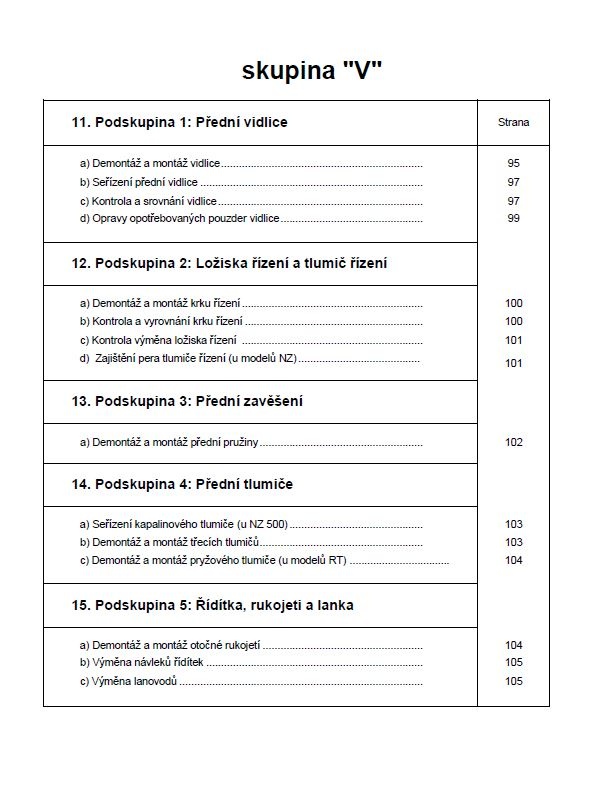 Opravárenská příručka DKW - 5