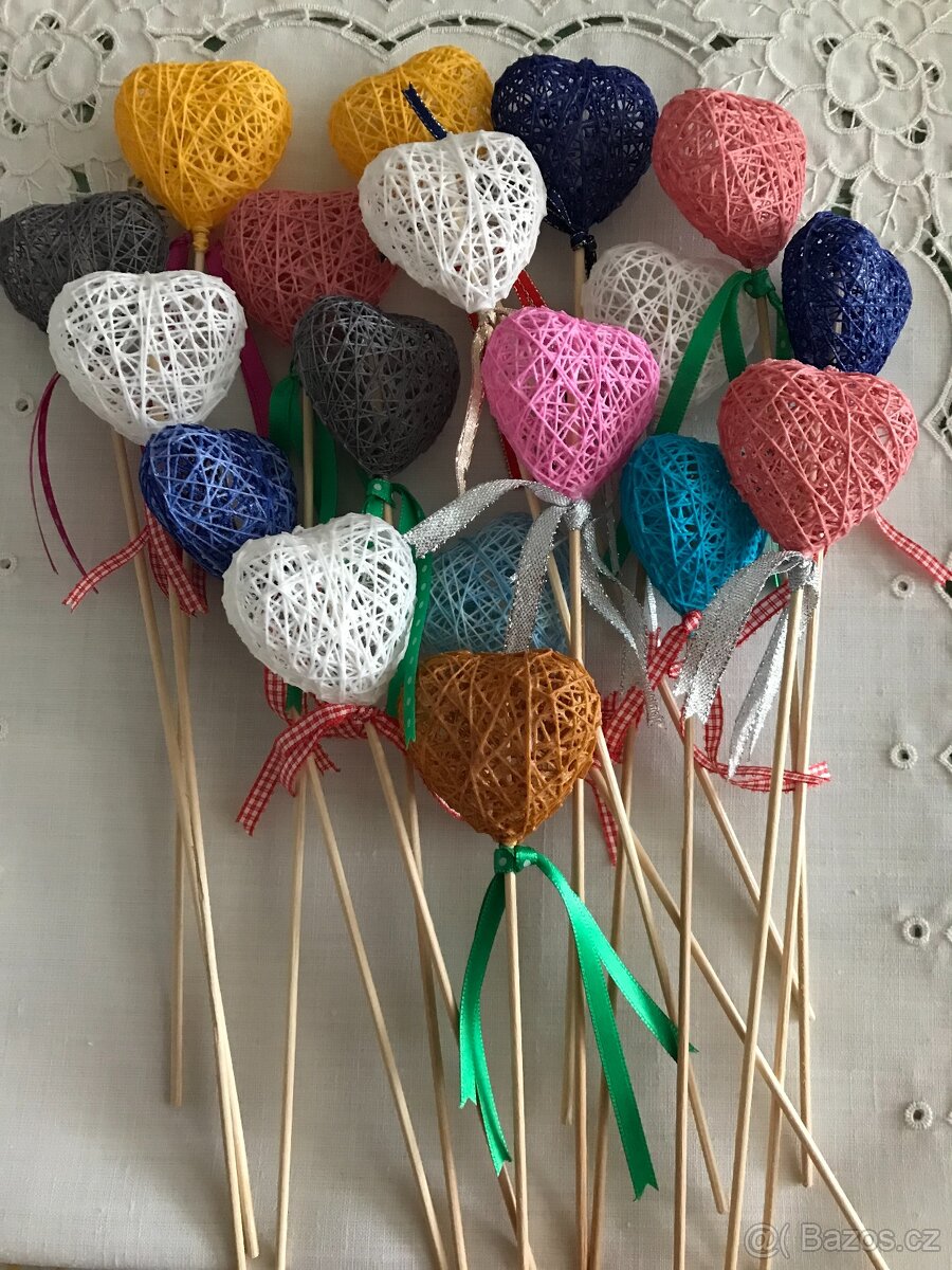 K svátku k narozeninám srdíčko,dekorace. - 5