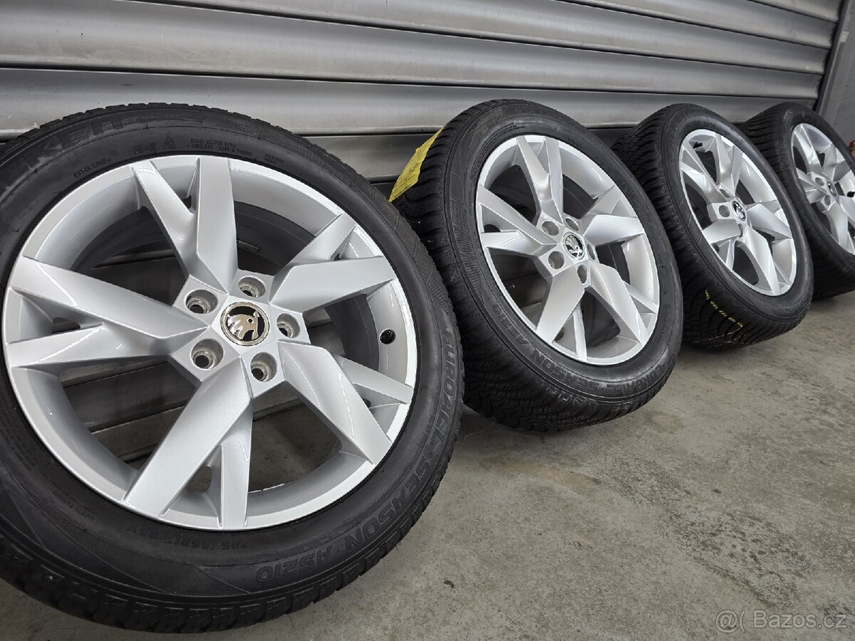 ❄️Zimní sada alu kol Škoda Octavia 4 r17❗❗❗ - 5