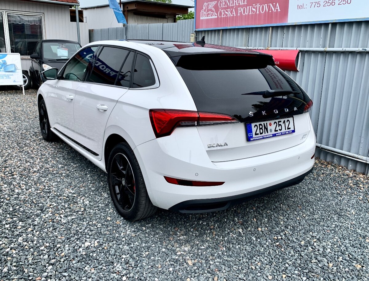 ŠKODA SCALA, 1.0TSI, 85KW, STYLE, 2021, 1. majitel - 5