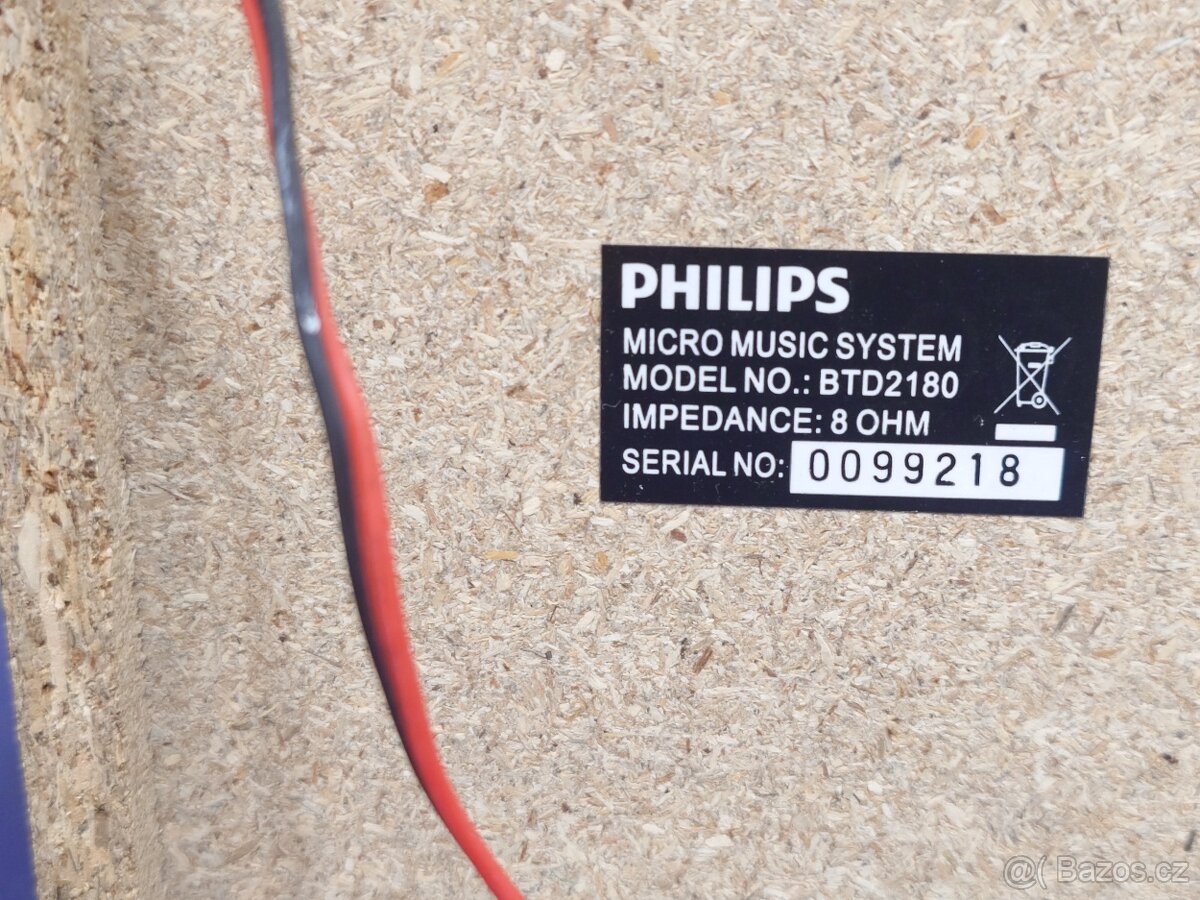 reprobedny Philips k audio věži, černé - 5