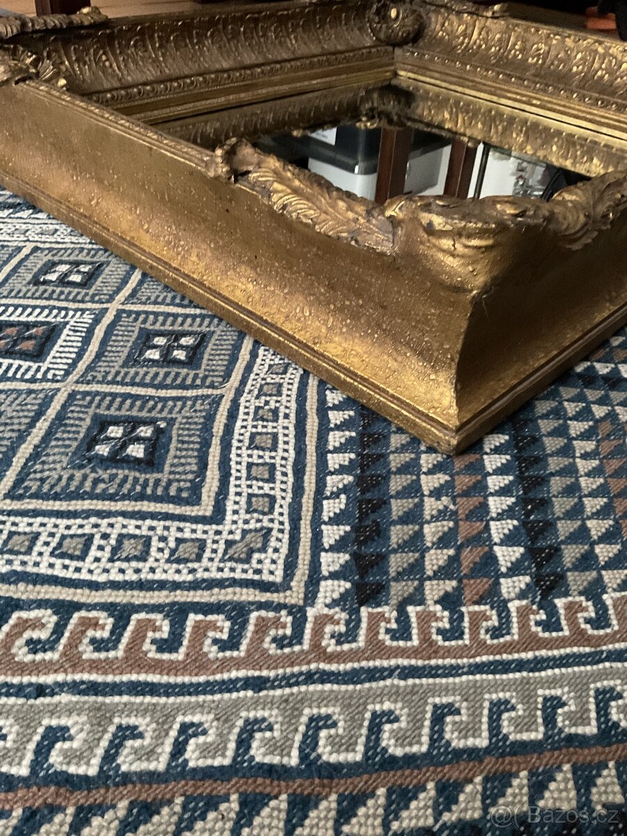 Prodám krásné starožitné zrcadlo - 5