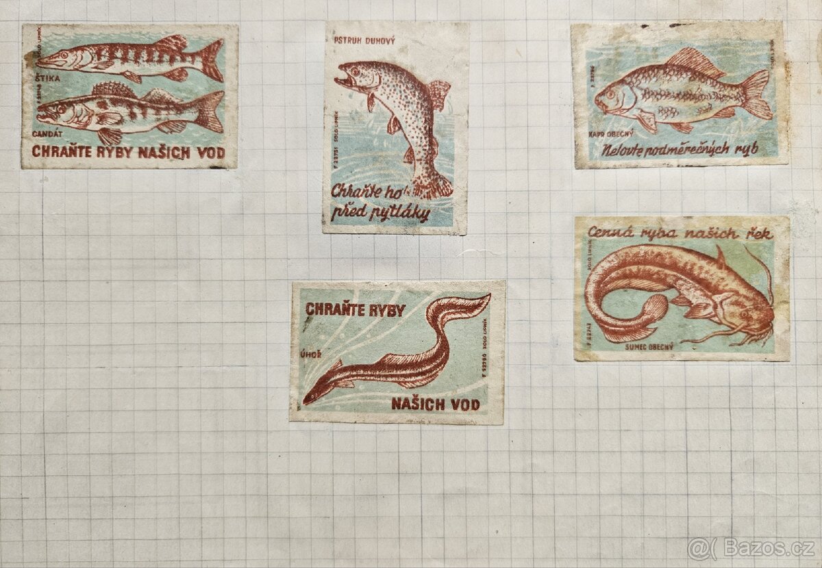 Zápalkové nálepky - 5