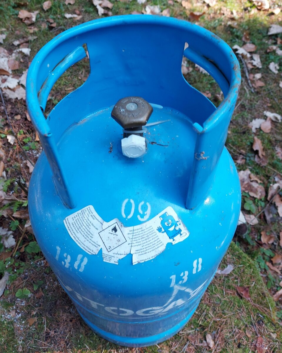 2x propanbutan lahev, 10kg - 5