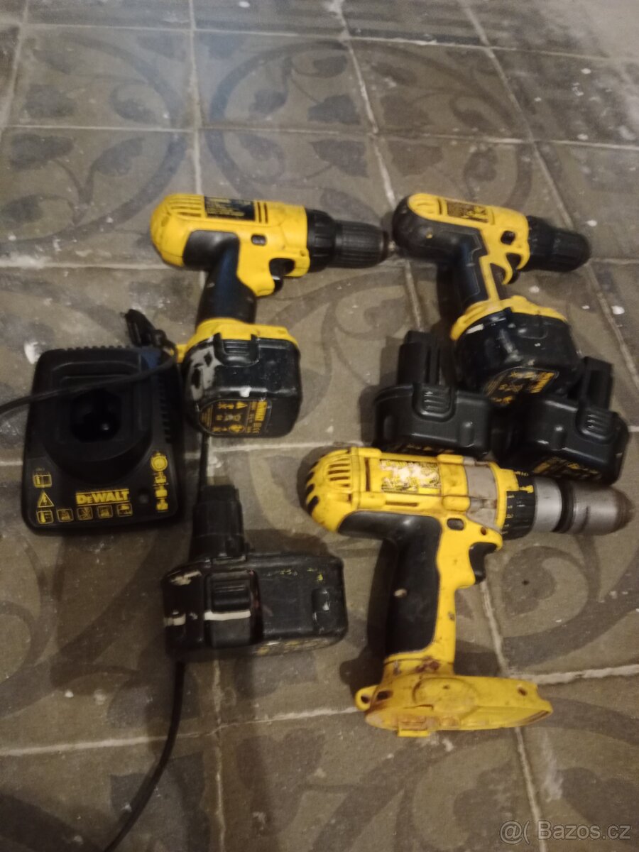 Aku vrtačky značky DeWALT - 5