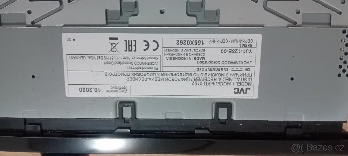 Autorádio JVC KD-X152 usb aux - 5