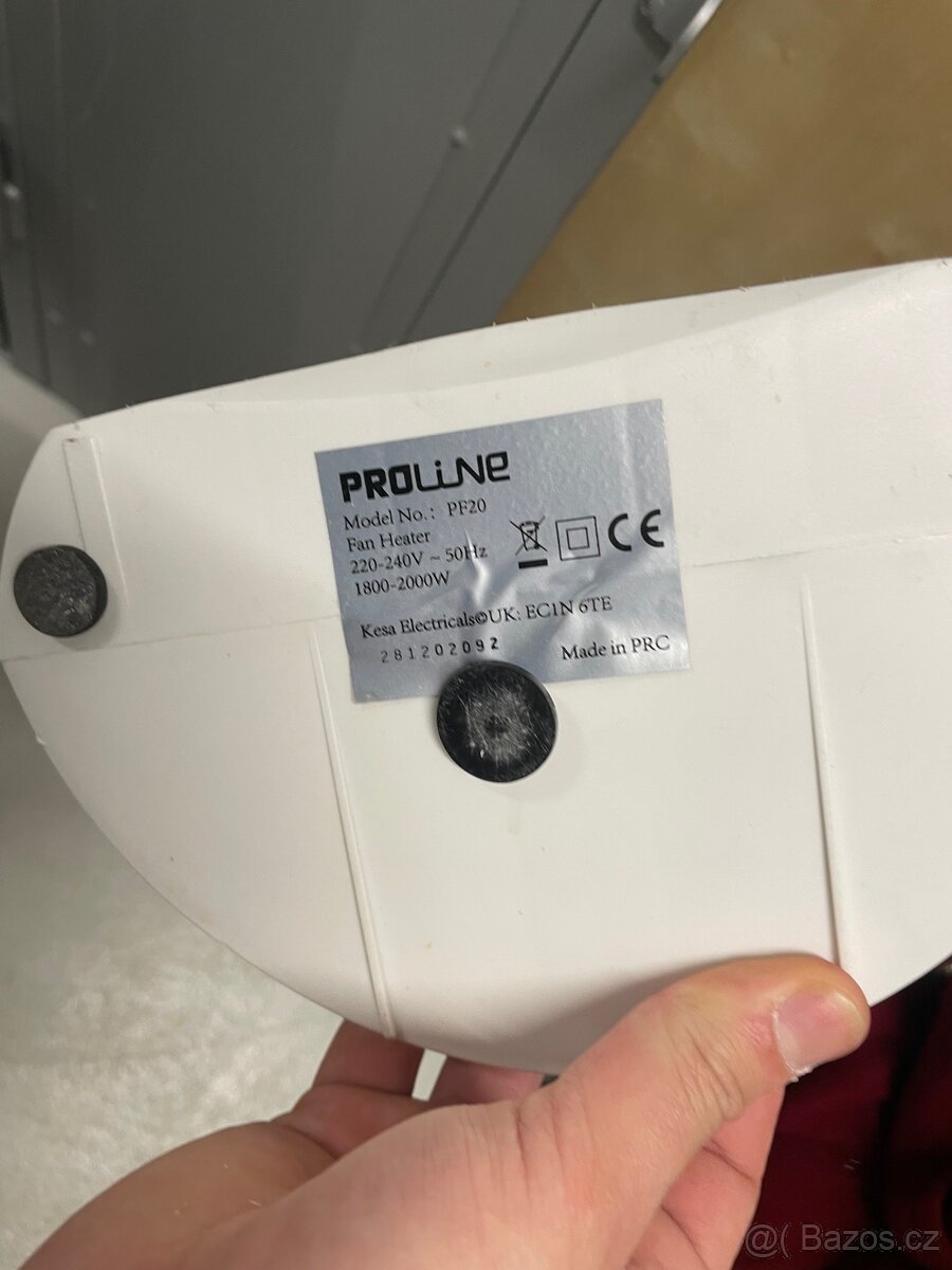elektrický teplovzdušný ventilátor - 5