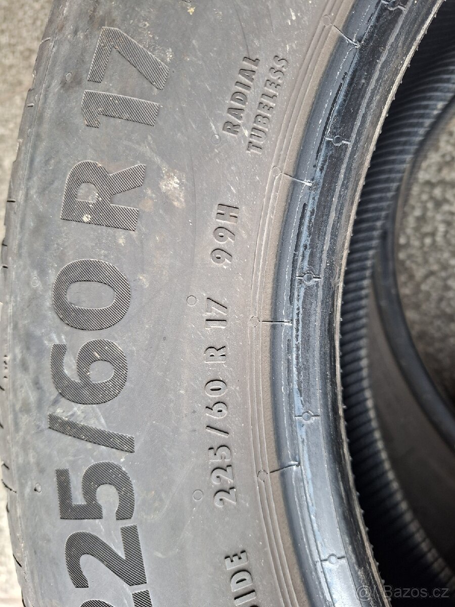 2x letni pneu 225/60 R17 - 5