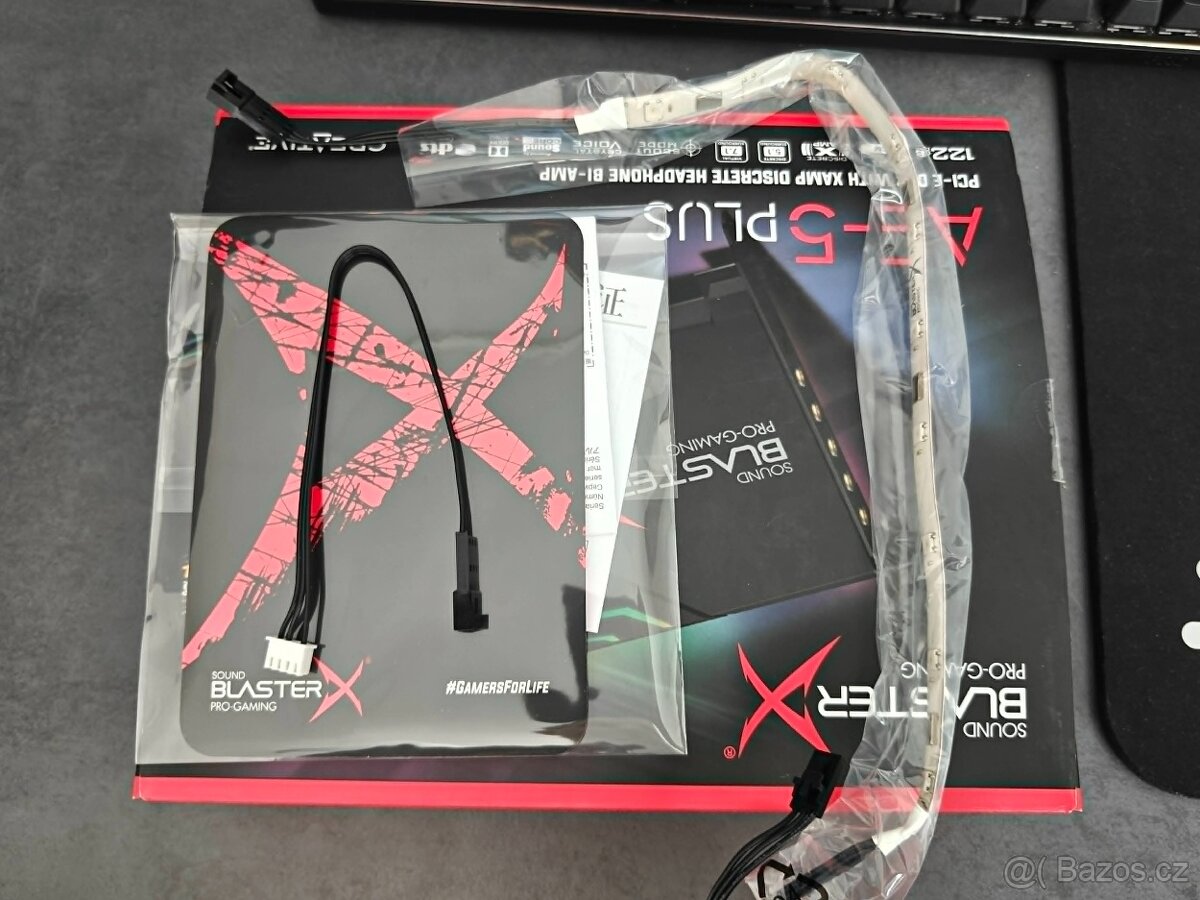 Zvuková karta Sound BlasterX AE-5 plus - 5
