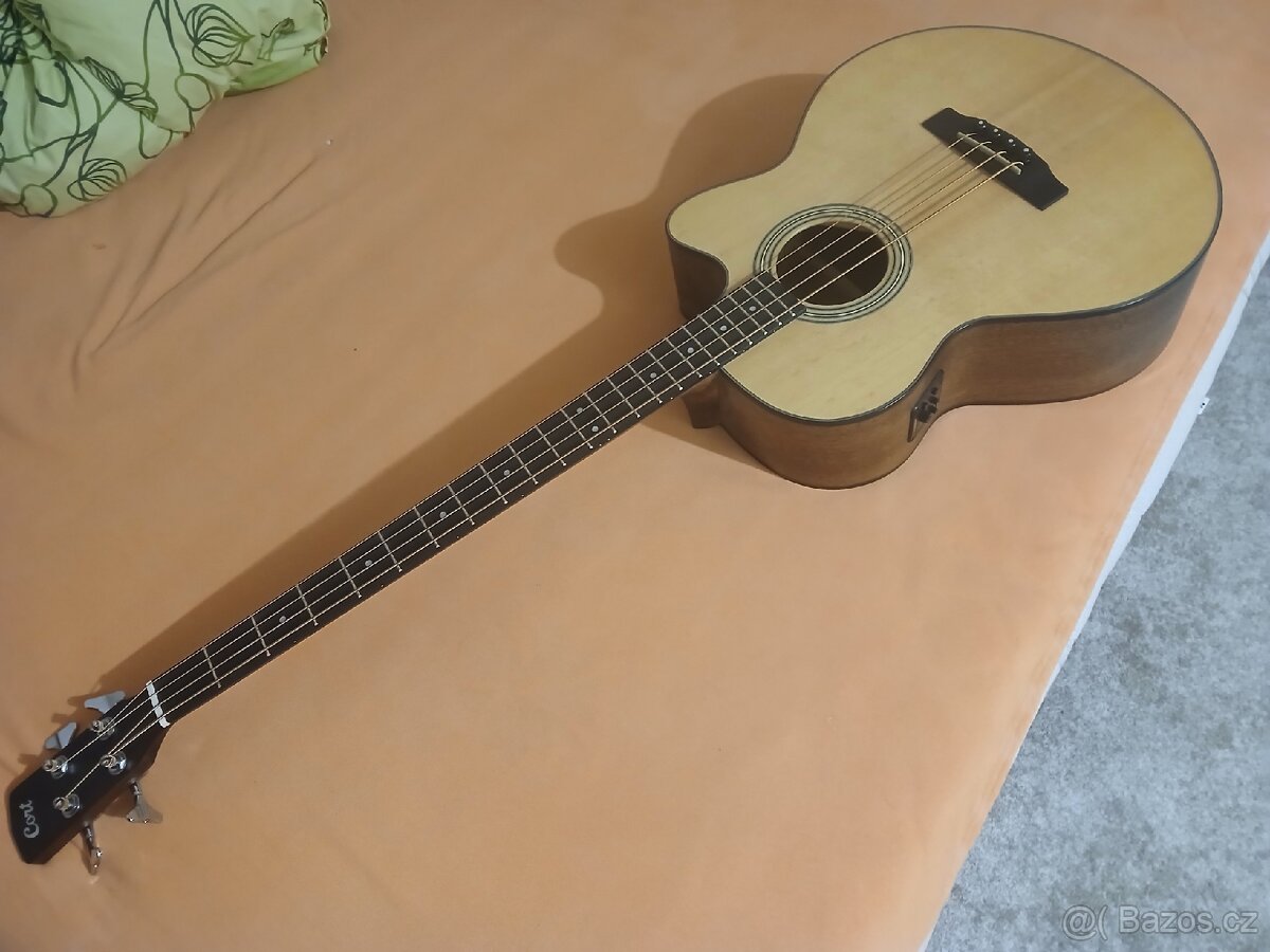 Prodám elektroakustickou baskytaru Cort - 5