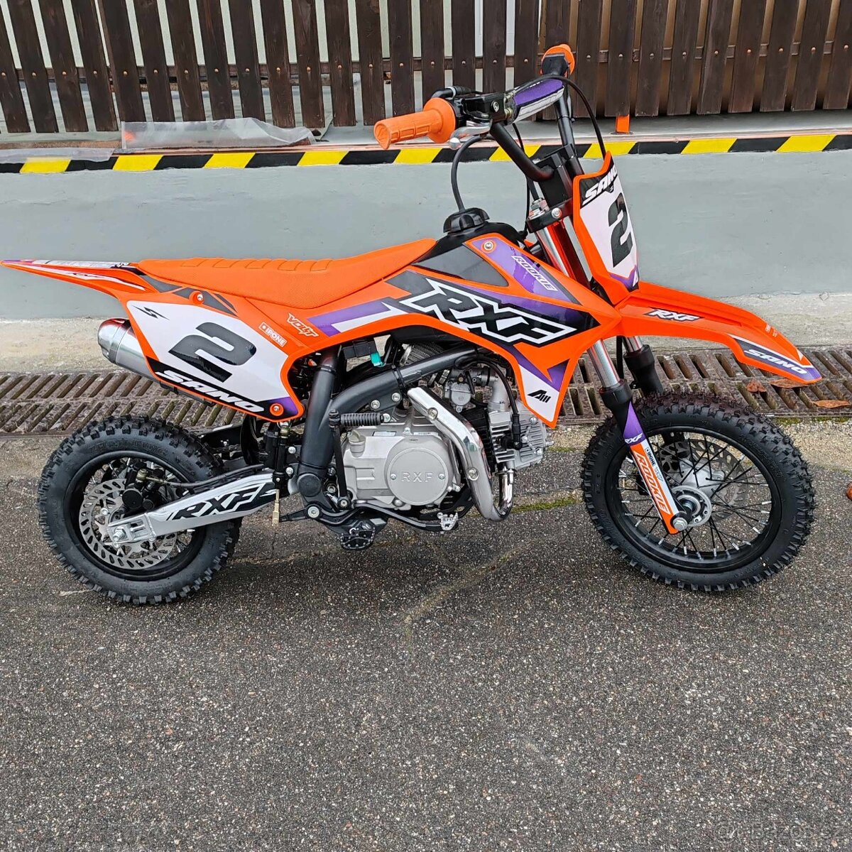 Pitbike Apollo SANO RXF ROOKIE 110cc polo-automat oranžový