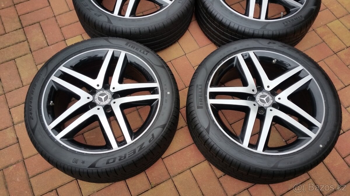 Letní sada MERCEDES W447 5x112 R19 NOVÉ pneu 245/45/19 r2025 - 5