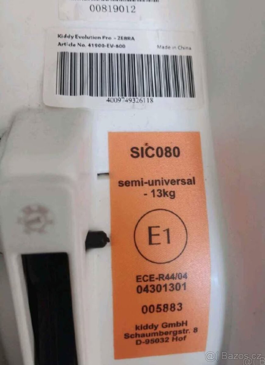 Dětská autosedačka Kiddy - 5