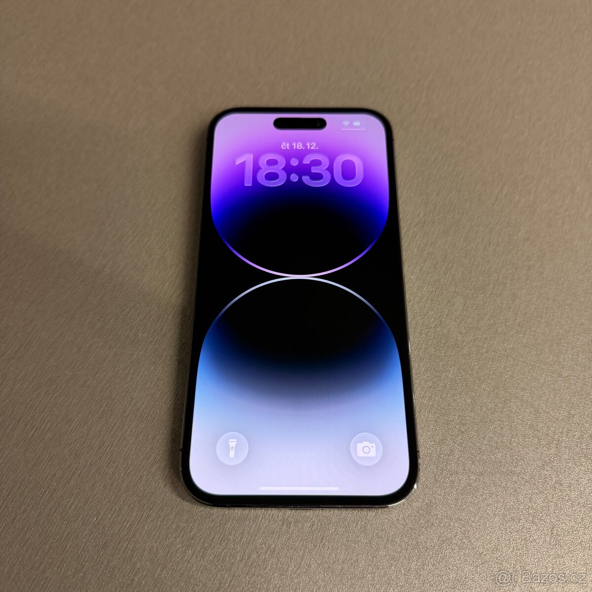 iPhone 14 Pro 256GB deep purple, jako nový, 12 měsíců záruka - 5