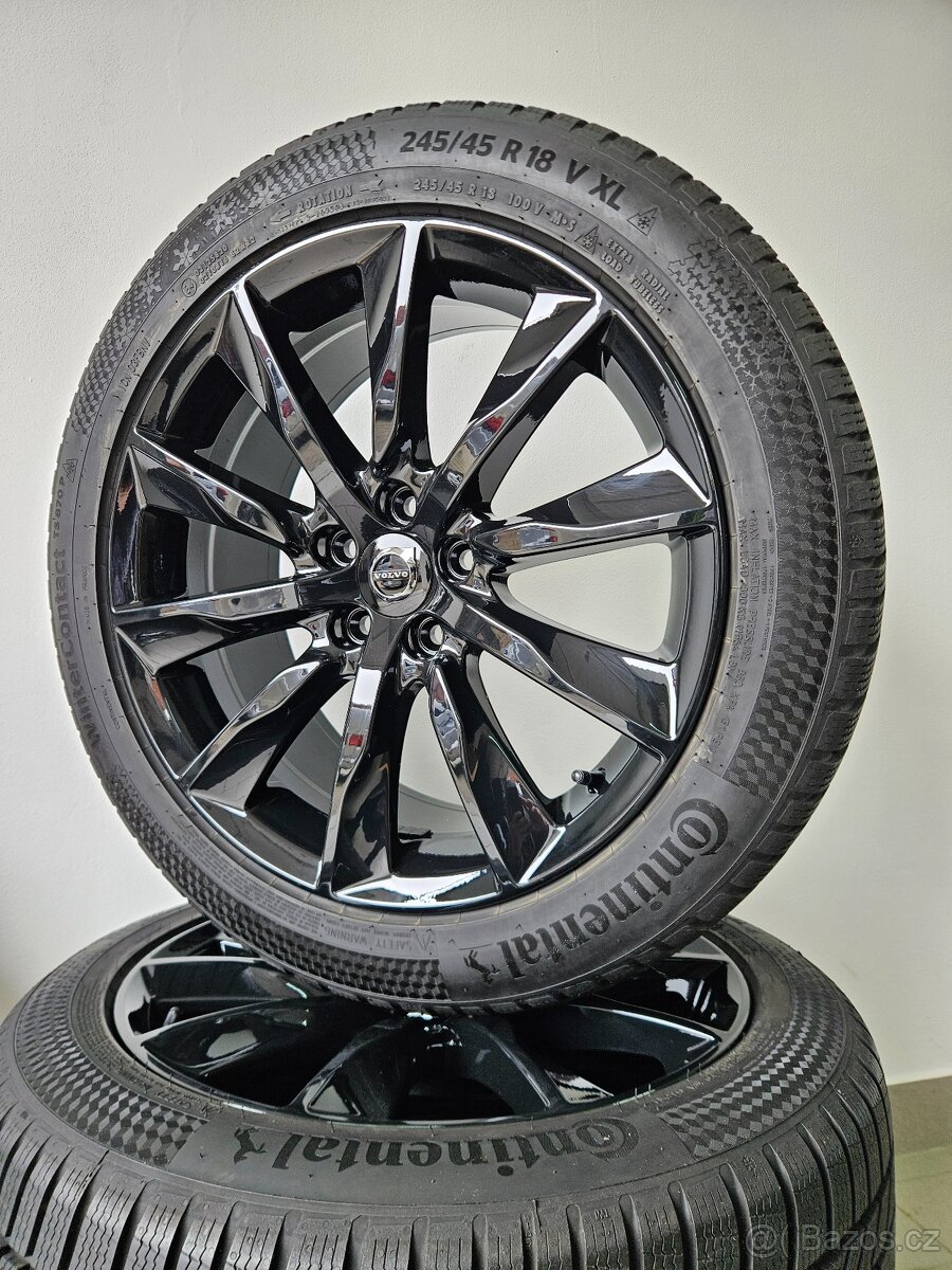 Orig. Volvo V90 Zimní Continental 245/45/18 - Zánovní - 5