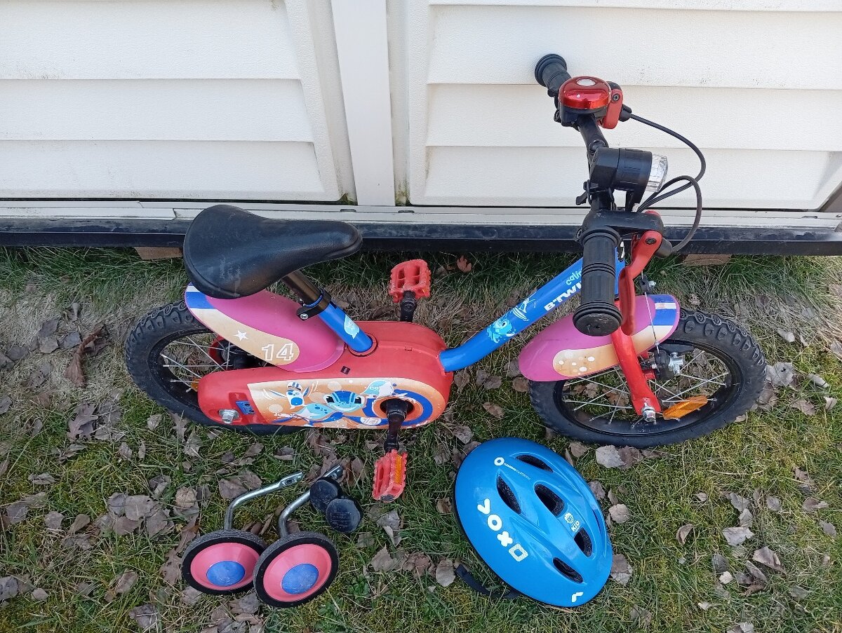 Dětské kolo 14 " btwin Decathlon - 5
