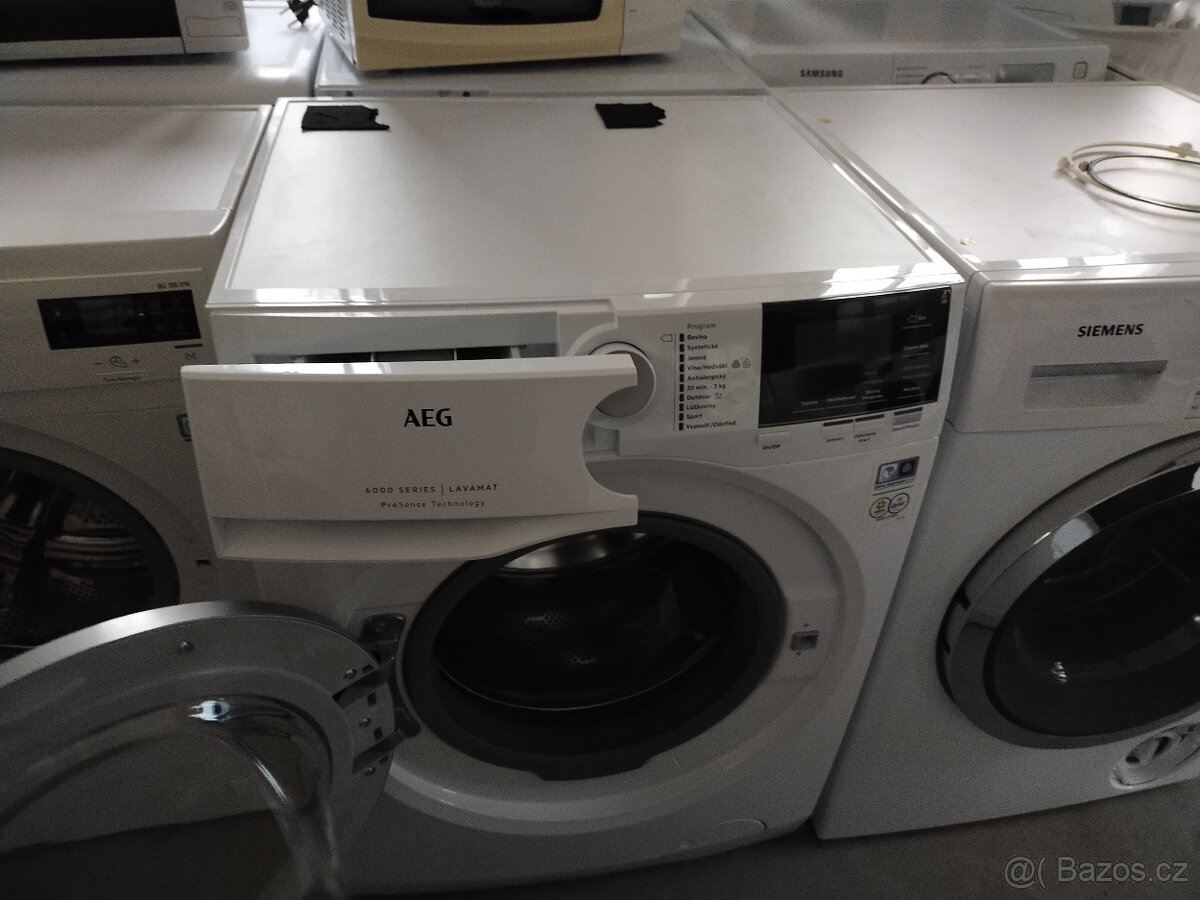 Prodám ZANOVNI digitální pračku značky AEG na 8 kg--DOVEZU-- - 5
