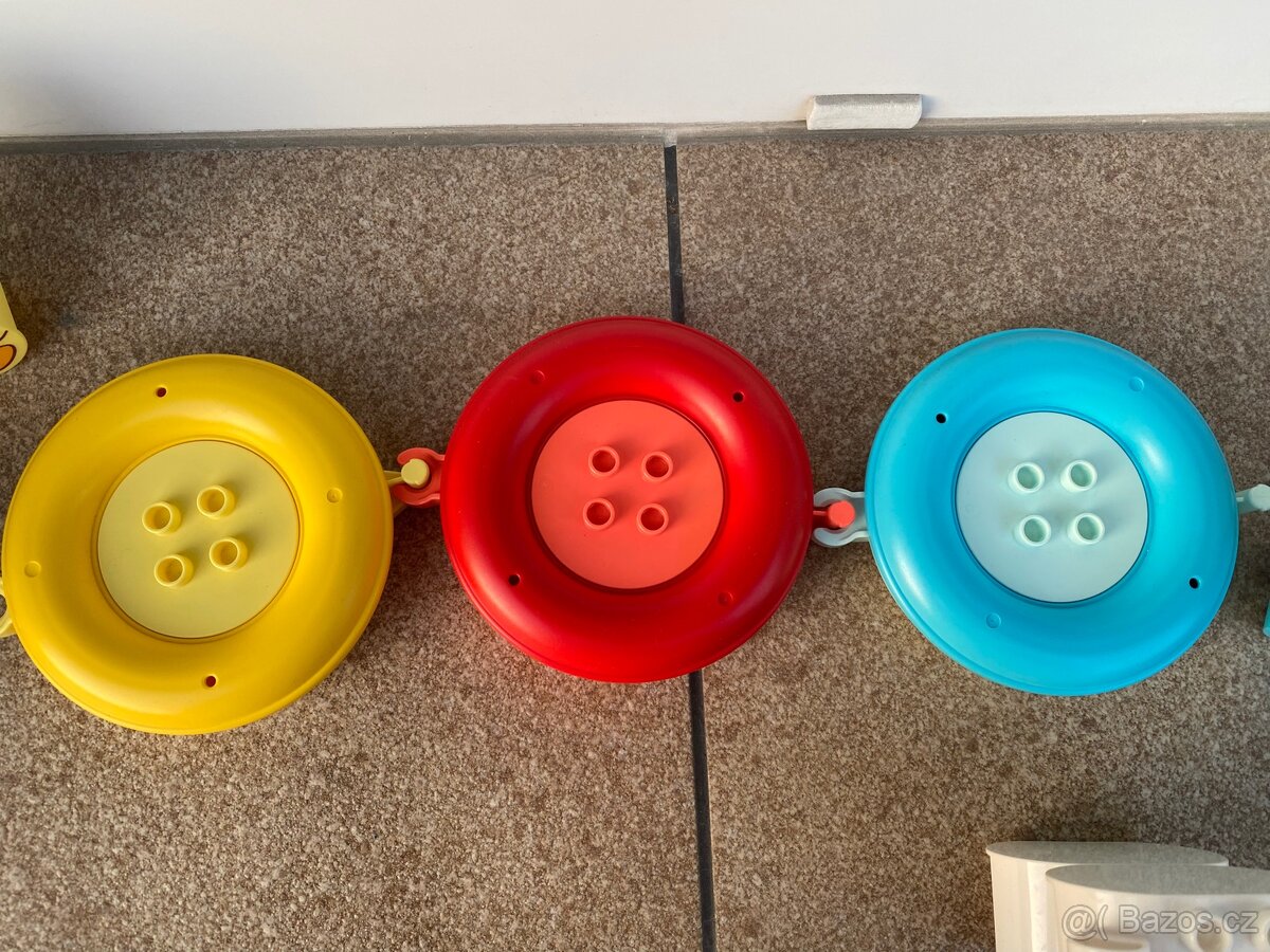 LEGO Duplo Legrace ve vaně Plovoucí vláček se zvířátky - 5