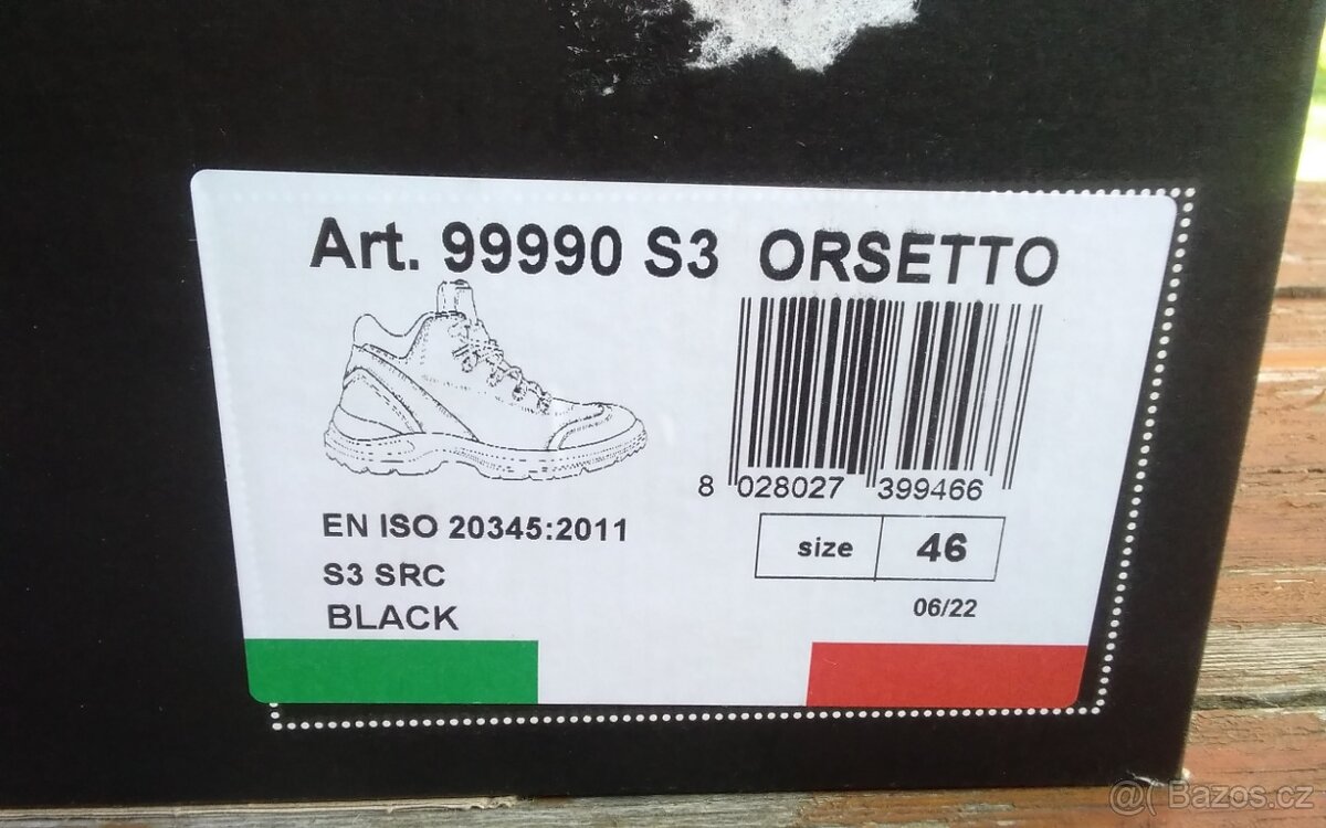 Pracovní obuv Panda Orsetto nová vel.46 - 5