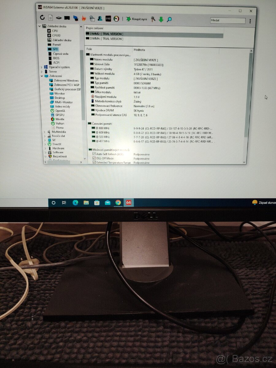 Kompletní sestava, monitor dell 22" - 5