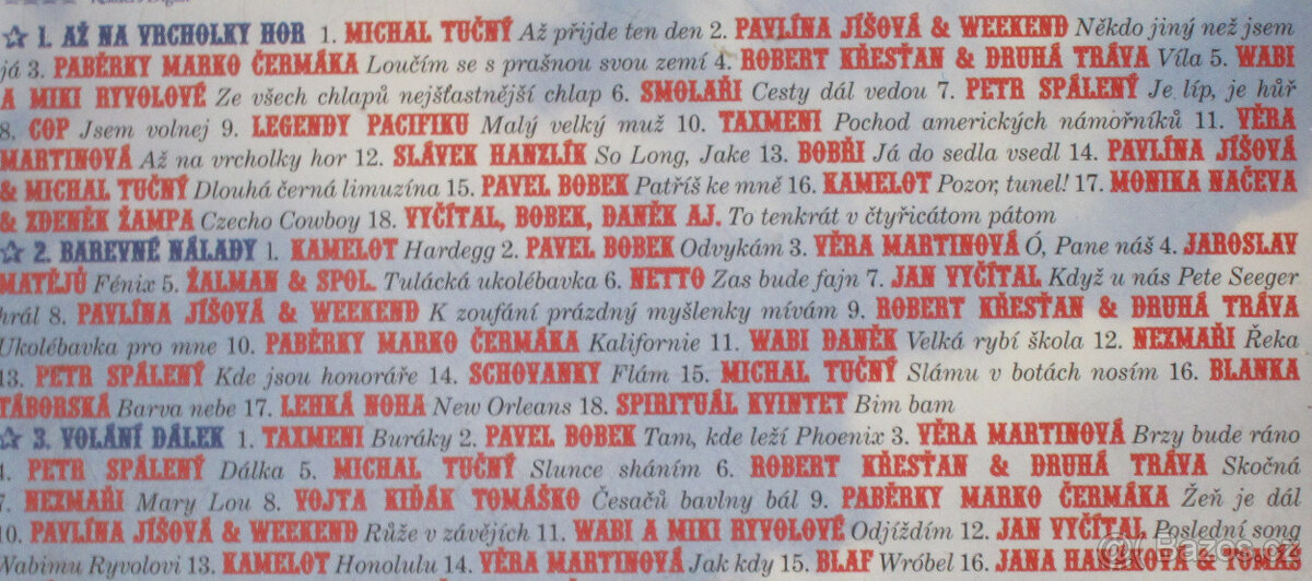 Set 5 kazet: Barvy českého folku - 5