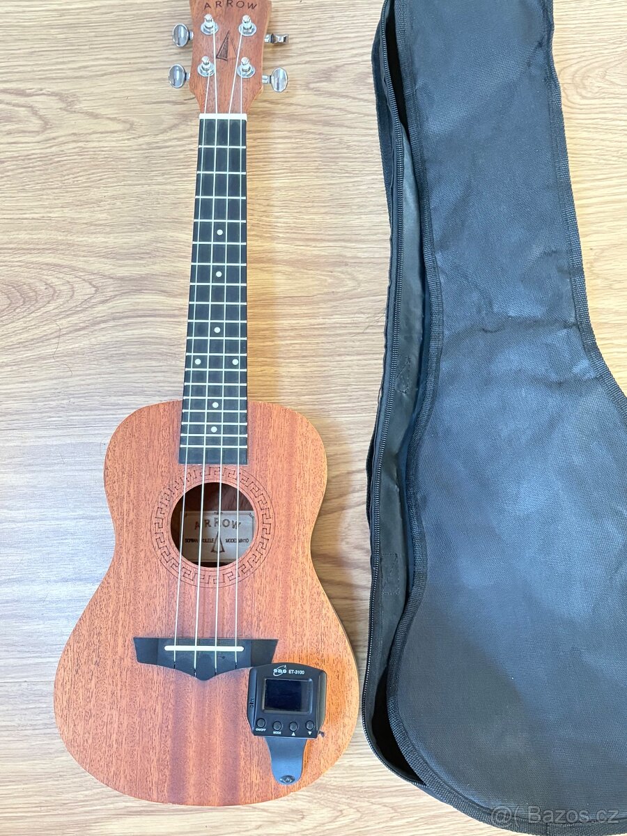 Ukulele Arrow MH-10 Natural Koncertní ukulele - 5