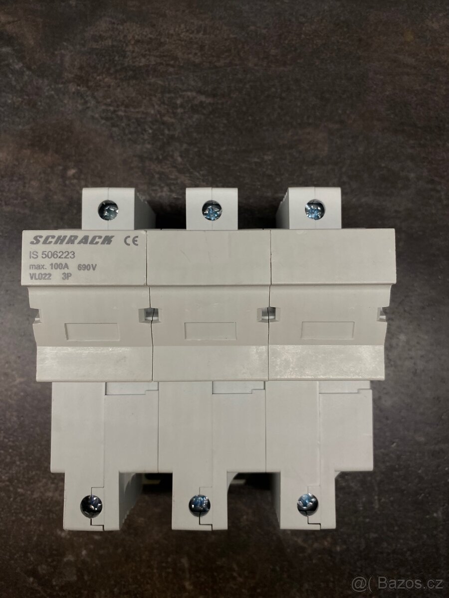 Rozvaděčové komponenty SCHRACK – odpínače 32A, 100A - 5