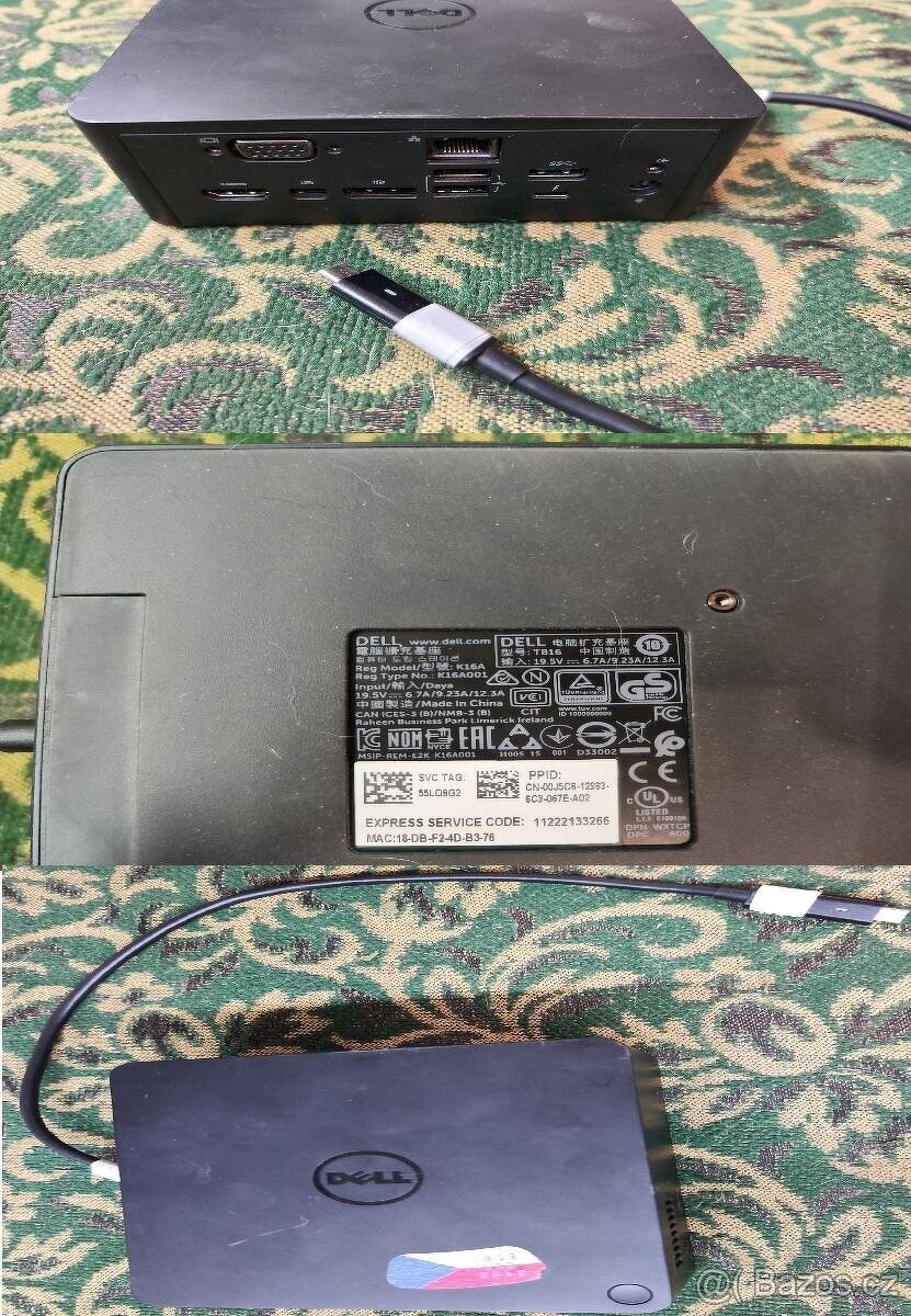 Monitory, kabelaže, diody, 13x Základní deska, notebook - 5