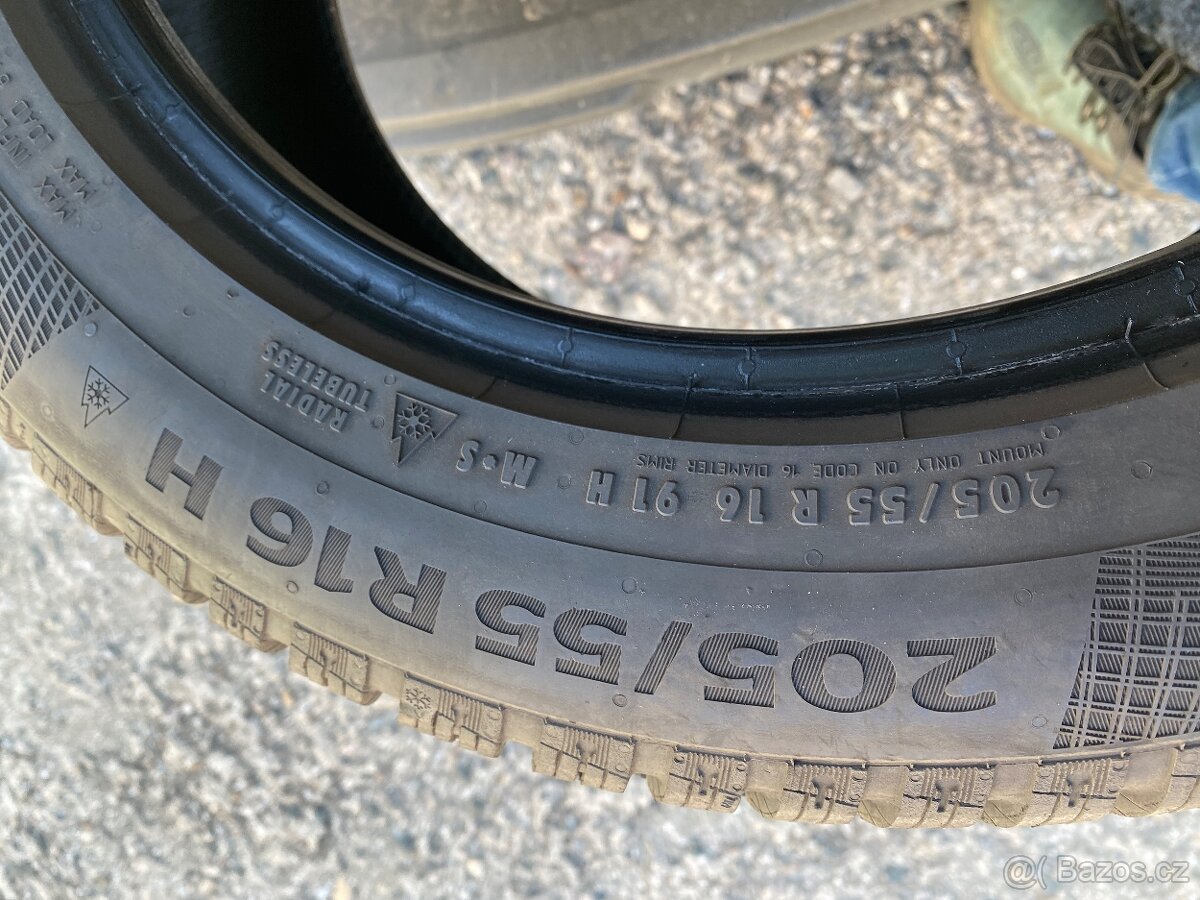 Zimní pneumatiky 205/55/R16 Continental - 5