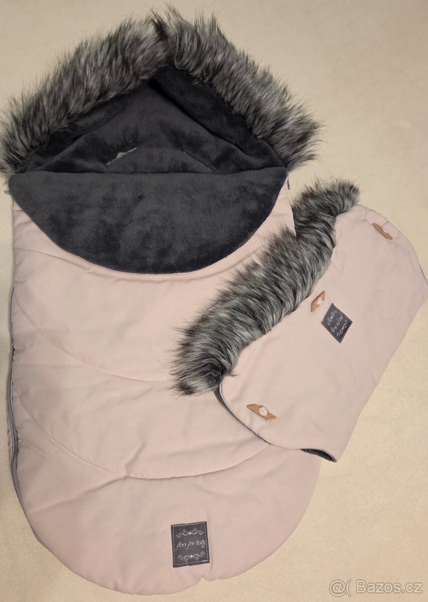 Velmi pěkný zimní fusak pouze 2 měs.využitý - 5