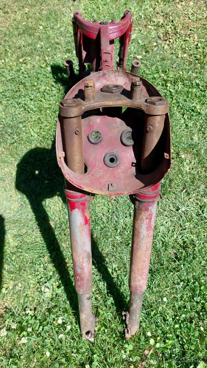 Rám s tlumiči Jawa-ČZ 150 typ 352 půlbuben - 5