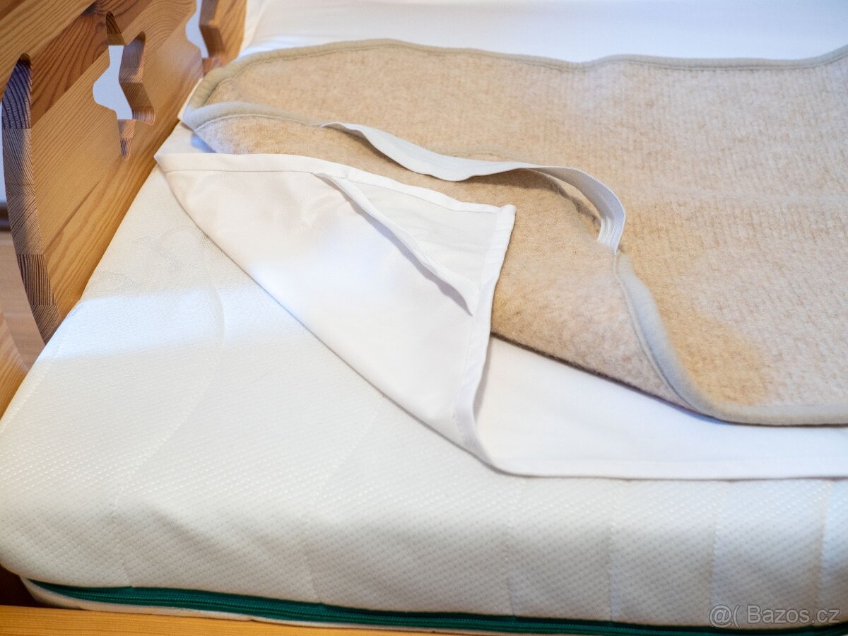 Dětská postel 70x140 s matrací, chránič matrace - 5
