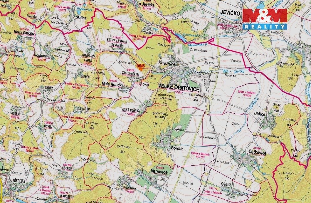 Prodej lesa, 9123 m², Malá Roudka-Skočova Lhota - 5