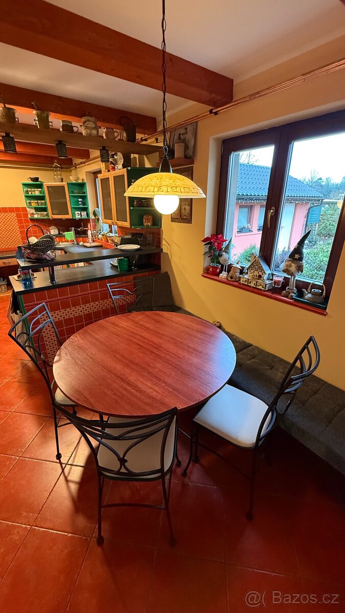 Kovaný stůl a židle - 5