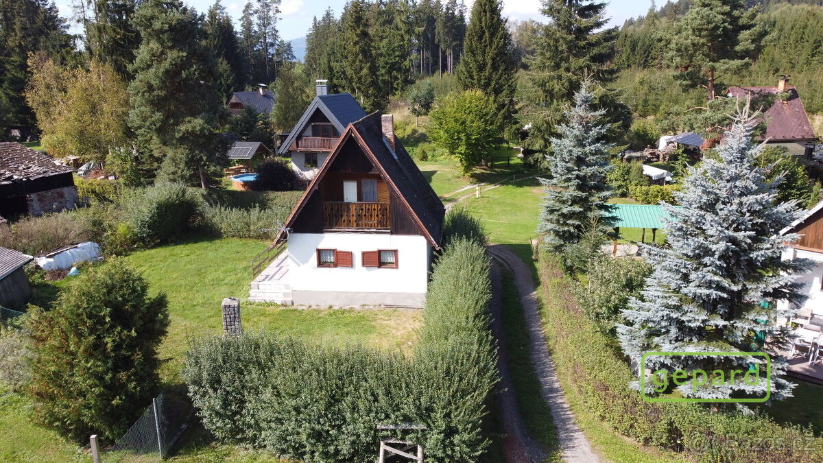 Chata na Lipně, Hůrka u Černé v Pošumaví - 5