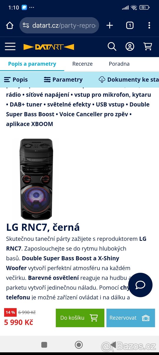 Reproduktor párty - 5