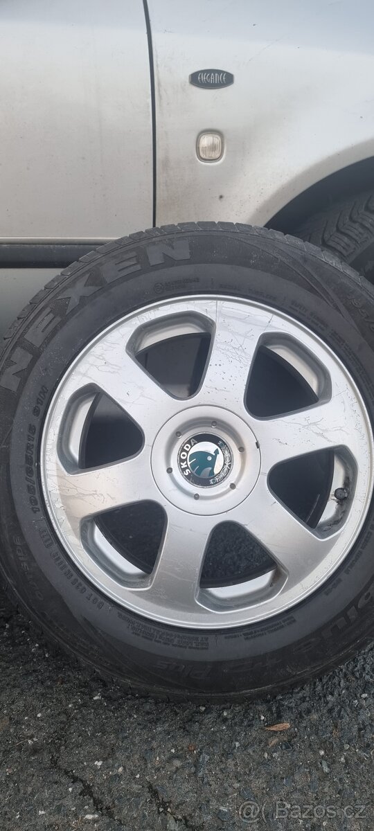 Sada alu disků s pneu - 5